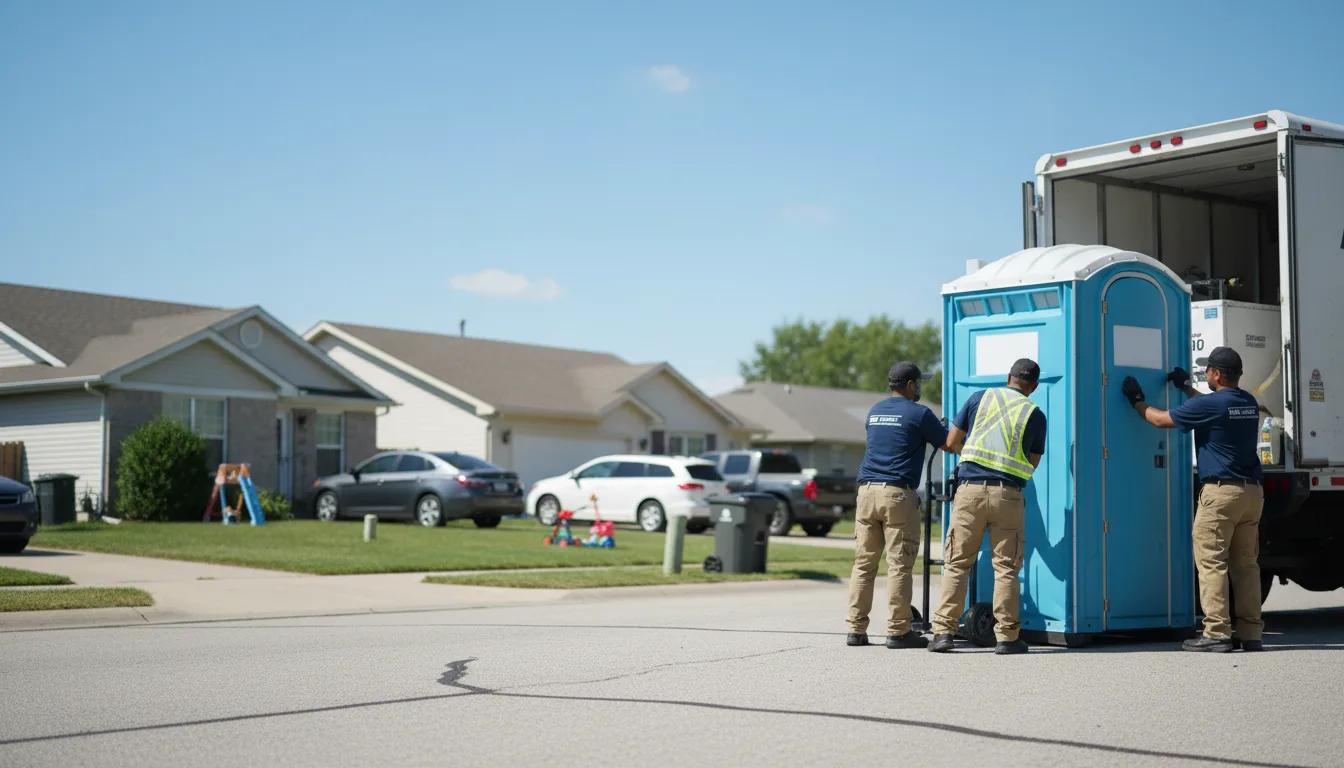 Standard Porta Potty Rentals in Albion, IL near me